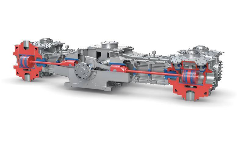 کمپرسور رفت‌وبرگشتی (Reciprocating Compressor) شرکت Burckhard